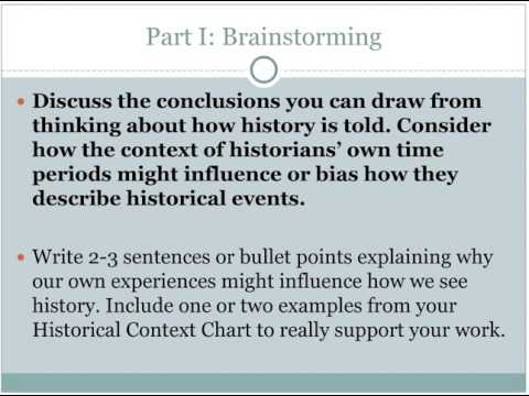 Historical Context Chart