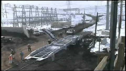 Ashross RUM rail car unloading machine