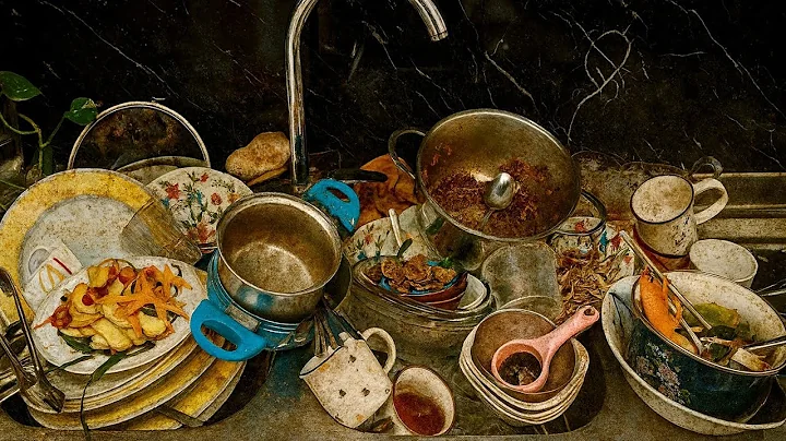 Late Night Dishwashing ASMR – Real Sink Sounds, No Talking, Deep Calm