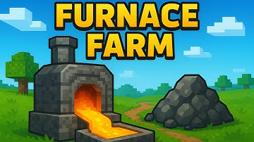 Easiest Auto Smelter Farm Tutorial | Minecraft Survival 1.21 #minecraft 