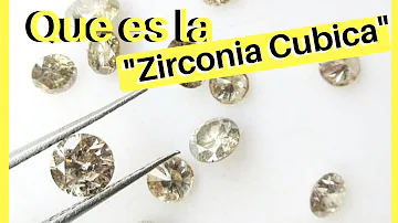 ¿Cuál es la diferencia entre la zirconia y el diamante?