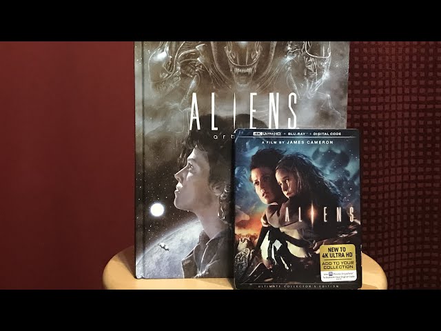 Unboxing Aliens [4K UHD] & Aliens - Artbook Hardcover - YouTube