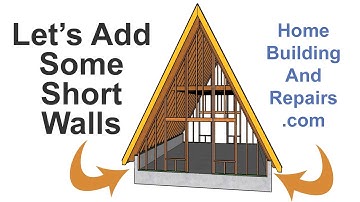 How To Raise Height of A Frame House Design Using Stem Walls - More Usable Square Footage #6