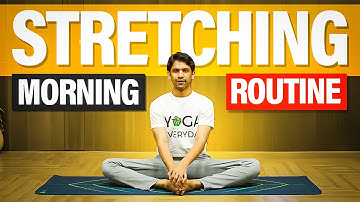 Daily Full-Body Stretching Workout | Sun Salutation Variations for Beginners | Saurabh Bothra Yoga
