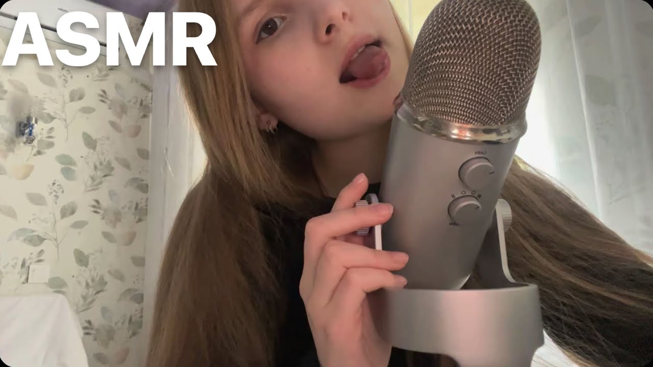 ASMR 10 minutes of mouth sounds without words🌷🙌🏻/10 минут звуков рта без слов 🌷