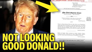 Trump Makes DESPERATE Court Filing as MOMENTUM SHIFTS