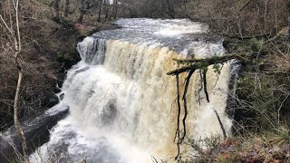 70 ft Waterfall Brecon Beacons