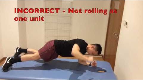 SidePlank Roll to Plank- Core exercise