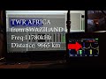 11780k TWR Africa (by Swaziland)