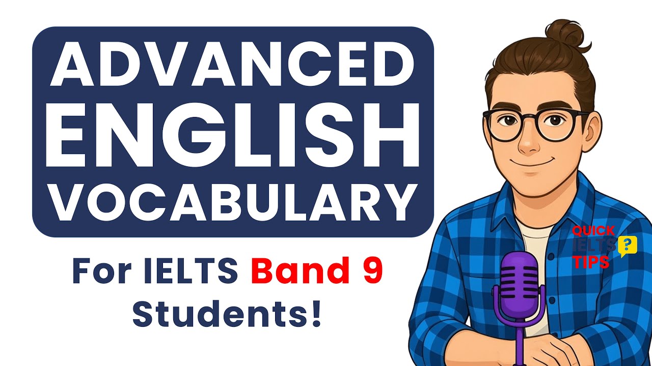 30 улучшений словарного запаса IELTS для беглого и уверенного звучания (Band 9)