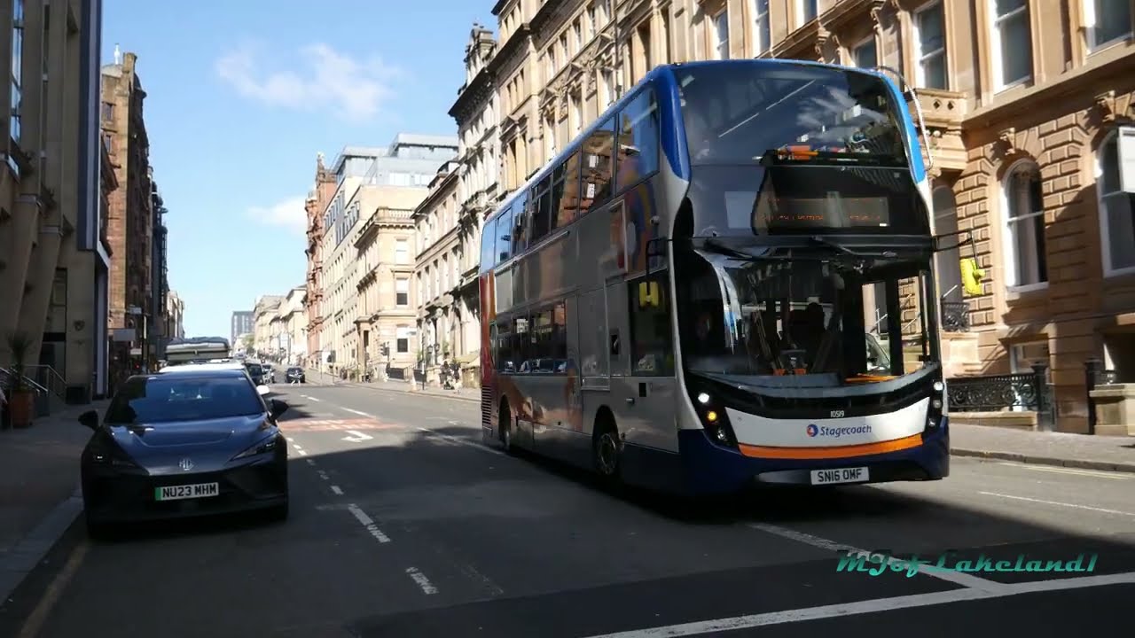Bus Observations of Glasgow, Scotland 🇬🇧 (April 2024)