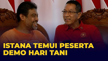 Perwakilan Istana Temui Peserta Demo Hari Tani, Bahas Poin-poin Aspirasi Petani
