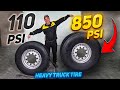 We Explode A Truck Tire Inside And Underneath A Car What Will Happen