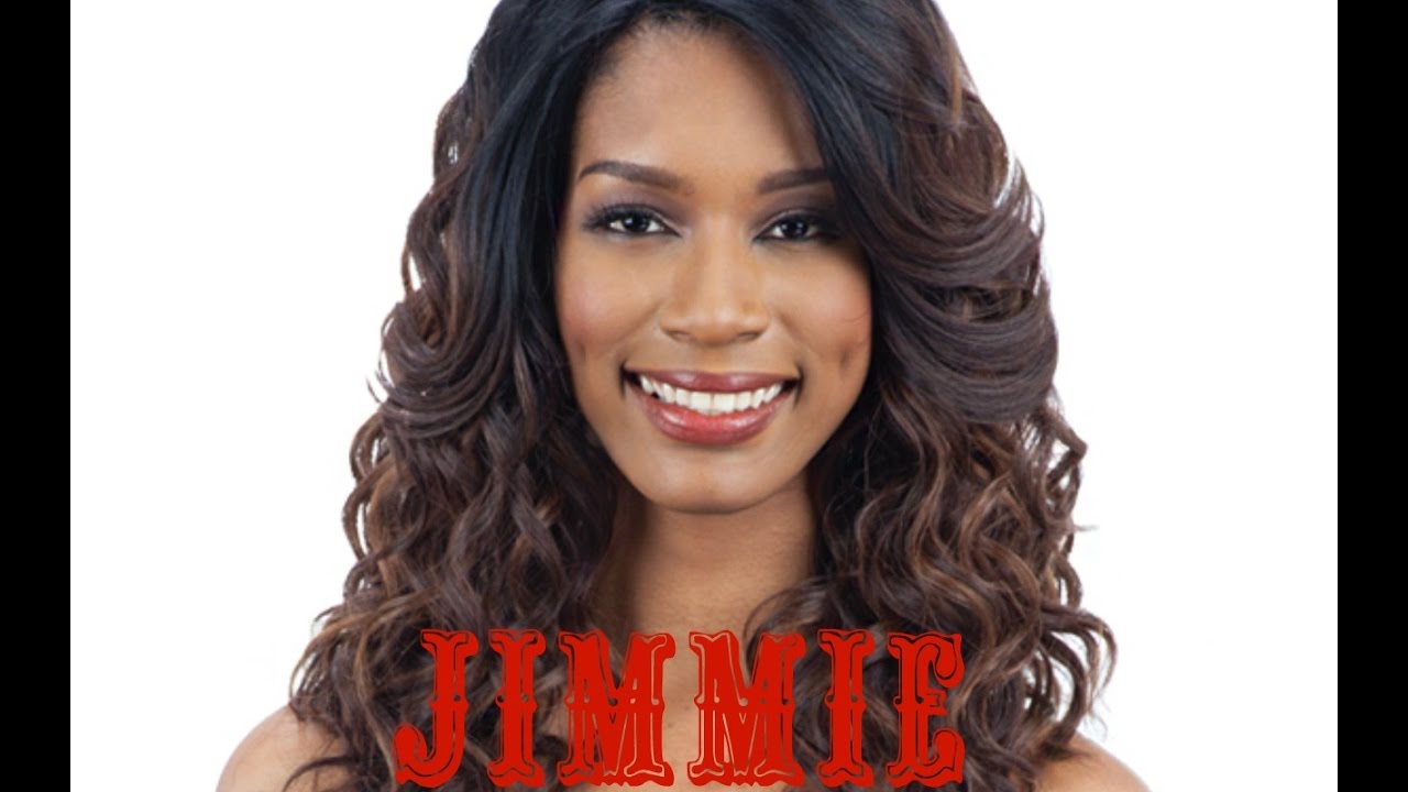 Freetress Equal Synthetic Hair Lace Deep Invisible L Part Lace Front Wig - JIMMIE --/WIGTYPES.COM