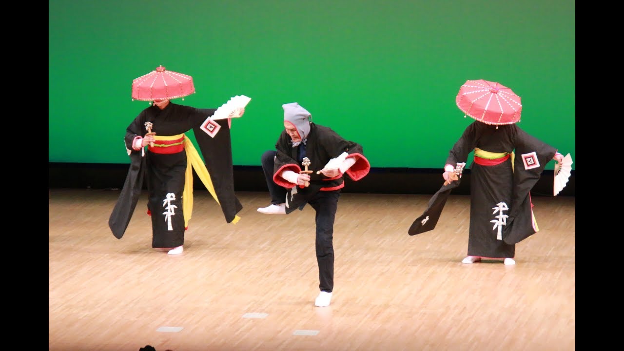 富谷田植踊「種蒔き、田植」＠中東北田植え踊り大会 - YouTube