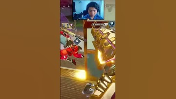 味方ハイドされて倒されたからワットソンで 1v3しといたこれはさすがに楽しいぞ！1v3 w/ wattson. play #shorts  #wattson #ワットソン #apex #エーペックス