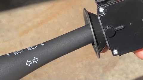 How To Change The Turn Signal/Headlamp Dimmer Switch in a 2008 Chevrolet Equinox