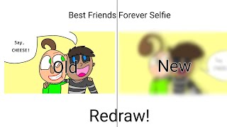 Speed Paint | Best Friends Forever Selfie! Redraw! | BBIEAL My Version