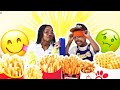 Guess That Fast Food Fry w/ Miles Brown | Marsai Martin