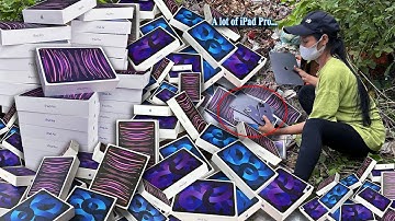 Found a lot of New iPad Pro _ iPad Air & New iPhone 14 Series on the Rubbish...!!