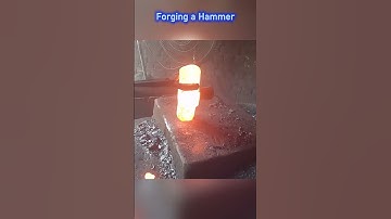 Amazing Forging Process: Making a Powerful Hammer from Scratch!