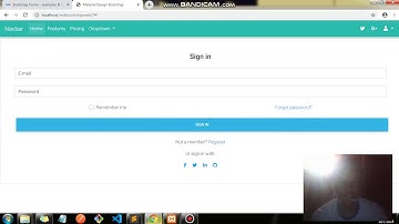 Mdbootstrap tagalog tutorial for login form part 2 by juniltoledo