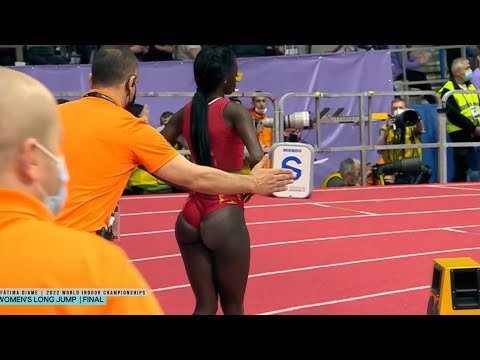 Fatima Diame Long Jump 2022 World Indoor Championships