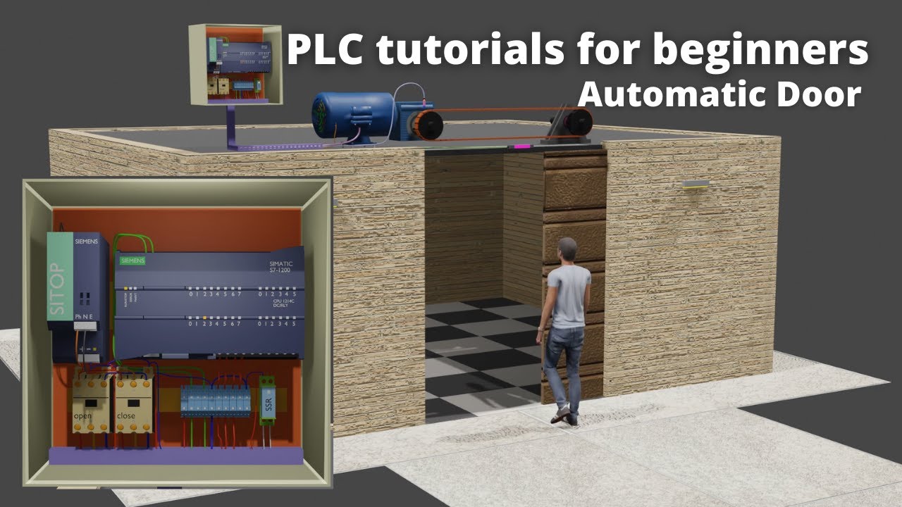 Automatic Door Programming with PLC || PLC Programming Tutorials for ...