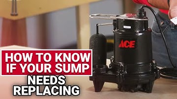 How To Know If Your Sump Needs Replacing - Ace Hardware