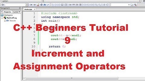 Increment and Decrement Operators in c++. Parwaz Pro
