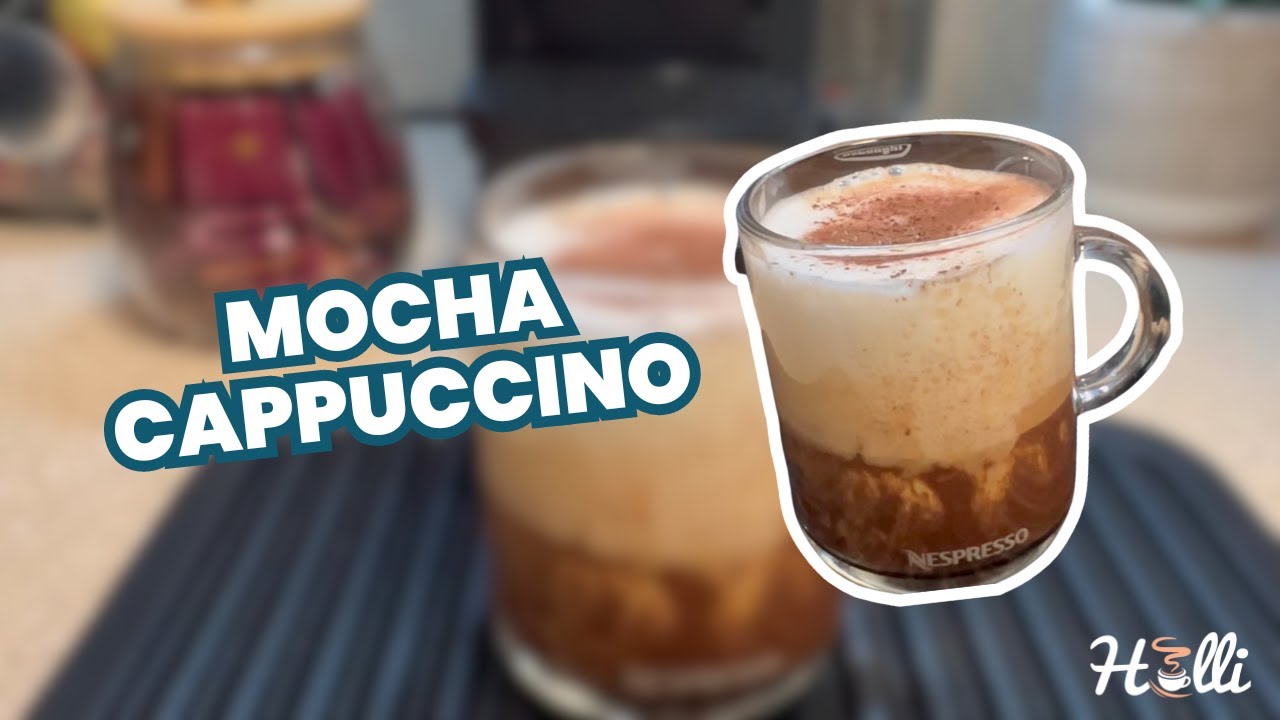 DELICIOUS Mocha Cappuccino Recipe with Nespresso 