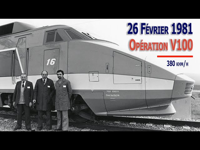 PODCAST. Le 26 février 1981, le jour où j'ai battu un record mondial de  vitesse sur rails aux commandes d'un TGV