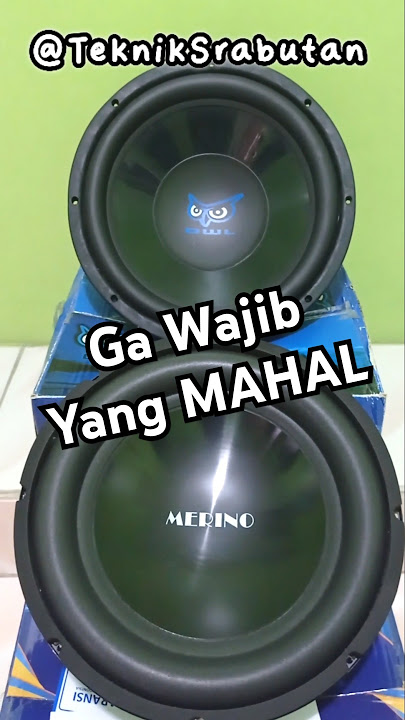 How to Choose Cheap & Glare Subwoofer Speakers Bro !!