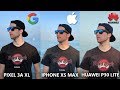 Huawei P30 Lite vs Google Pixel 3a XL vs iPhone XS Max Camera Comparison