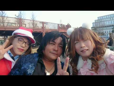 2022,12、高崎人情市で、じぐろ京介さんのライブを楽しんで来ましたよ～(*^▽^)/★*☆♪