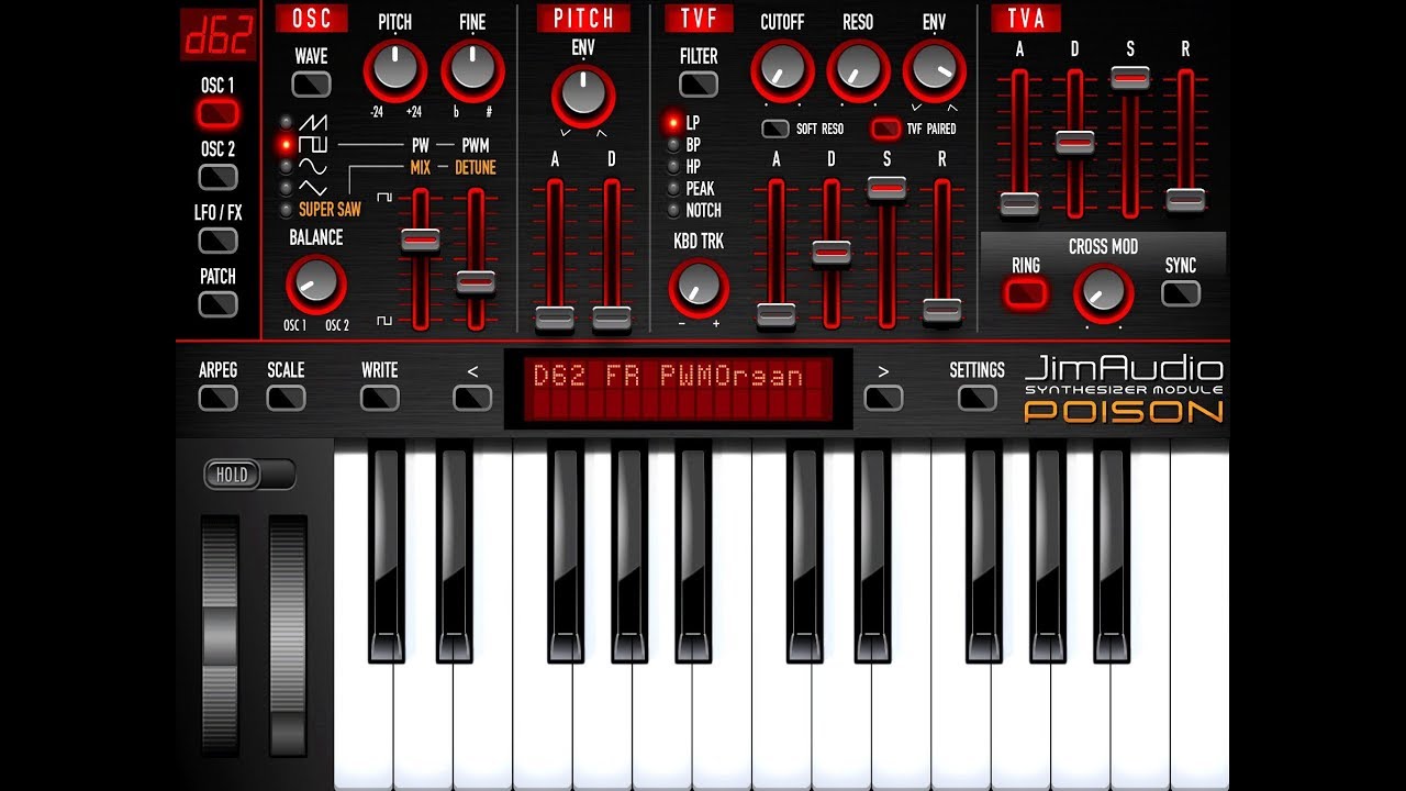 Watch 3 Minutes With POISON-202 Vintage Synthesizer - Demo for the iPad on YouTube Watch 3 Minutes With POISON-202 Vintage Synthesizer - Demo for the iPad on YouTube
