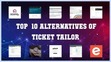 Ticket Tailor | Best 13 Alternatives of Ticket Tailor
