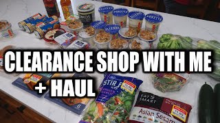 LARGE FAMILY SHOP WITH ME AND CLEARANCE GROCERY HAUL | FRUGAL FOOD MEAL PLAN