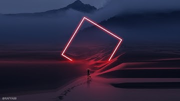 Light Square Effect in Landscape Photoshop Tutorial