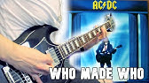 Who Made Who Live 1991 Youtube