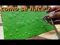 textura de gotas! como se hace paso a paso (aerografia)