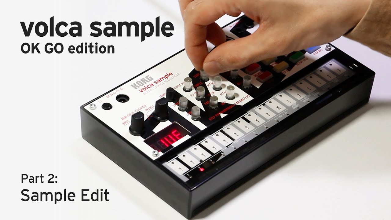 volca sample OK GO edition - DIGITAL SAMPLE SEQUENCER | KORG (USA)