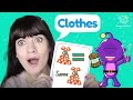 Let&#39;s Talk About Clothes | Vocabulary | ESL Games for Kids