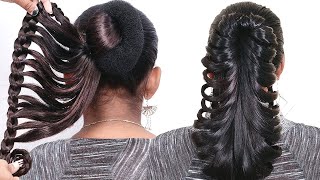 3 top notch open hairstyle for special occasions | easy hairstyle | hair style girl