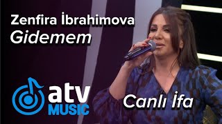 Zenfira İbrahimova - Gidemem   MÖHTƏŞƏM CANLI İFA    (1 Dəqiqə)