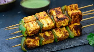 बिना तंदूर के रेस्टुरेंट जैसा paneer tikka recipe | paneer tikka masala recipe | moms kitche