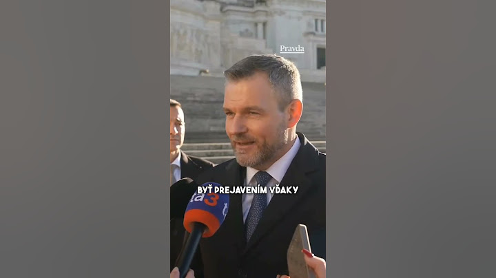 🤝 Prezident Pellegrini o (ne)podaní ruky od študenta 🎓