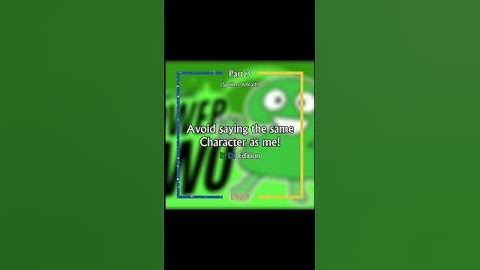 [PART 3] Avoid saying the same character as me! | #bfdi #bfb #tpot