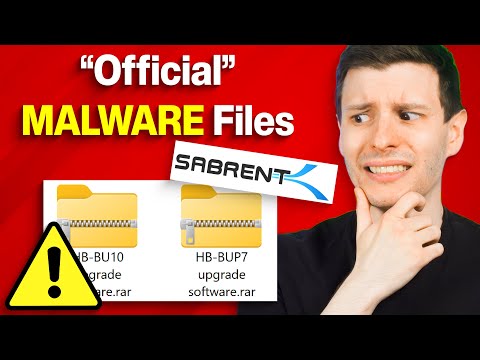 Warning: Sabrent's Official Website Has Malicious Fake Firmware