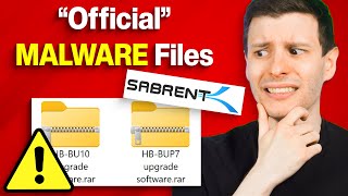 ⚠️ WARNING: Sabrent's Official Website Had Malicious Fake Firmware